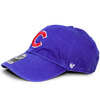 '47 Brand CHICAGO CUBS CLEAN UP STRAPBACK ROYAL BLUE FFFTS2098415画像