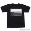BLACK SCALE REBEL FLAG TEE BLACKxWHITE BM17-GT09画像