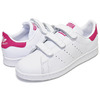 adidas STAN SMITH CF J ftwwht/ftwwht/bopink CG3619画像