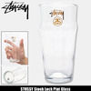 STUSSY Stock Lock Pint Glass 138591画像