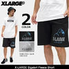 X-LARGE Sigalert Fleece Short M17B4102画像