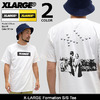 X-LARGE Formation S/S Tee M17B1107画像