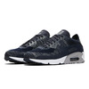 NIKE AIR MAX 90 ULTRA 2.0 FLYKNIT COLLEGE NAVY/COLLEGE NAVY-WOLF GREY 875943-401画像