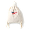 MAISON KITSUNE CANVAS BACKPACK AMERICA KUX8760画像