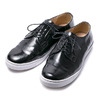 CRIMIE FAKE LEATHER POSTMAN SNEAKER (BLACK×WHITE) C1G3-SB02画像