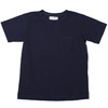Left Field MENS SHORT SLEEVE POCKET TEE INDIGO画像