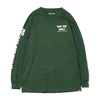 VANS 66 TEE LS TEE GREEN VN0A32GTJ8Z画像