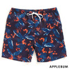 APPLEBUM Tony Montana Swim Pants NAVY画像