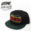 LEFLAH LOGO CAP -BLACK/GREEN- LEFCAP01-1704SSG画像