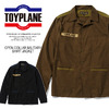 TOYPLANE OPEN COLLAR MILITARY SHIRT JACKET TP17-FSH01画像