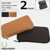 FRED PERRY Zip Around Leather Purse Wallet JAPAN LIMITED F19828画像