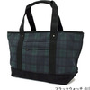 FRED PERRY Pique Blackwatch Print Tote Bag JAPAN LIMITED F9278画像
