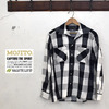 MOJITO ABSINTHE SHIRT Bar.2.0 バッファロープレイド 2074-1101画像