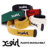 X-girl PLASTIC BUCKLE BELT 5173037画像