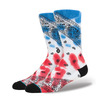 STANCE SOCKS BARRIO TIE DYE BLUE画像