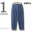 salvy; BELTED DENIM TROUSERS SV06-6217CM-B画像