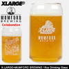 X-LARGE × MUMFORD BREWING 16oz Drinking Glass M17Z0102画像