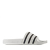 adidas Originals ADILETTE RUNNING WHITE/CORE BLACK/RUNNING WHITE BB0117画像