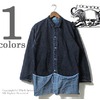 TENDER Co. FOLDED POCKET JACKET 'PRUSSIAN BLUE DENIM MOLLETON 940画像