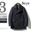 SCYE BASICS MENS PEA COAT 5117-73500画像