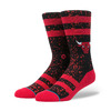 STANCE OVERSPRAY BULLS BLACK/RED画像