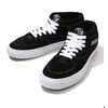 VANS CLASSICS HALF CAB BLACK VN-000DZ3BLK画像