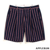 APPLEBUM Regimental Big Silhouette Short Pants NAVY画像