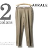 AURALEE LIGHT MELTON SLACKS A7AP04LM画像