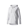 adidas Originals W ID TIMEOUT HOODIE GRAY TWO BQ9447画像