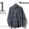 Workers Modified BD, Warm, Brushed Indigo Check画像