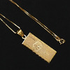 Supreme 100 Dollar Bill Gold Pendant GOLD画像