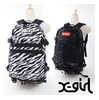 X-girl ZEBRA ADVENTURE BACKPACK 5173039画像
