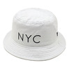 NEW ERA BUCKET01 NYC WHT/BLK 11480296画像