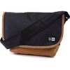 NEW ERA 9L Shoulder Bag Suede BLACK/WHITE 11474292画像