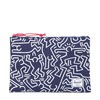 Herschel Supply Co NETWORK POUCH LARGE Peacoat Keith Haring 10287-01697-OS画像