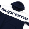 Supreme Blocked Hooded Sweatshirt NAVY画像