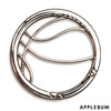 APPLEBUM Basketball Carabiner SILVER画像