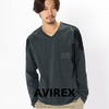 AVIREX L/S MATERIAL MIX T-SHIRT 6173408画像