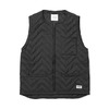 RADIALL STORM - QUILTED VEST (BLACK)画像