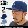 HTML ZERO3 Derick Baseball Cap HED271画像