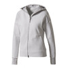 adidas W adidas Z.N.E. HOODIE PULSE GREY BQ0099画像