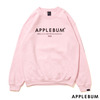 APPLEBUM Cube Logo Crew Sweat PINK画像