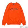 APPLEBUM Cube Logo Crew Sweat ORANGE画像
