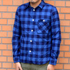 FIVE BROTHER インディゴチェックシャツ 151760画像