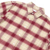 Ron Herman Check Flannel L/S Shirt BURGUNDY画像