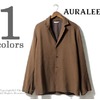 AURALEE SELVEDGE WOOL VIYELLA JACKET A7AJ01SV画像
