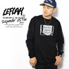 LEFLAH SUSPENDER L/S TEE -BLACK- LEFLS21-1708AWB画像