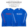 GRAVYSOURCE HARDCORE L/S TEE -BLUE BODY- GSSP-0030BLU画像
