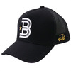 YOSHINORI KOTAKE DESIGN × BEAMS GOLF B LOGO WOOL MESH CAP BLACK画像