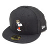 NEW ERA 59FIFTY PEANUTS JOE COOL NY BLACK/S.WHITE 11497891画像